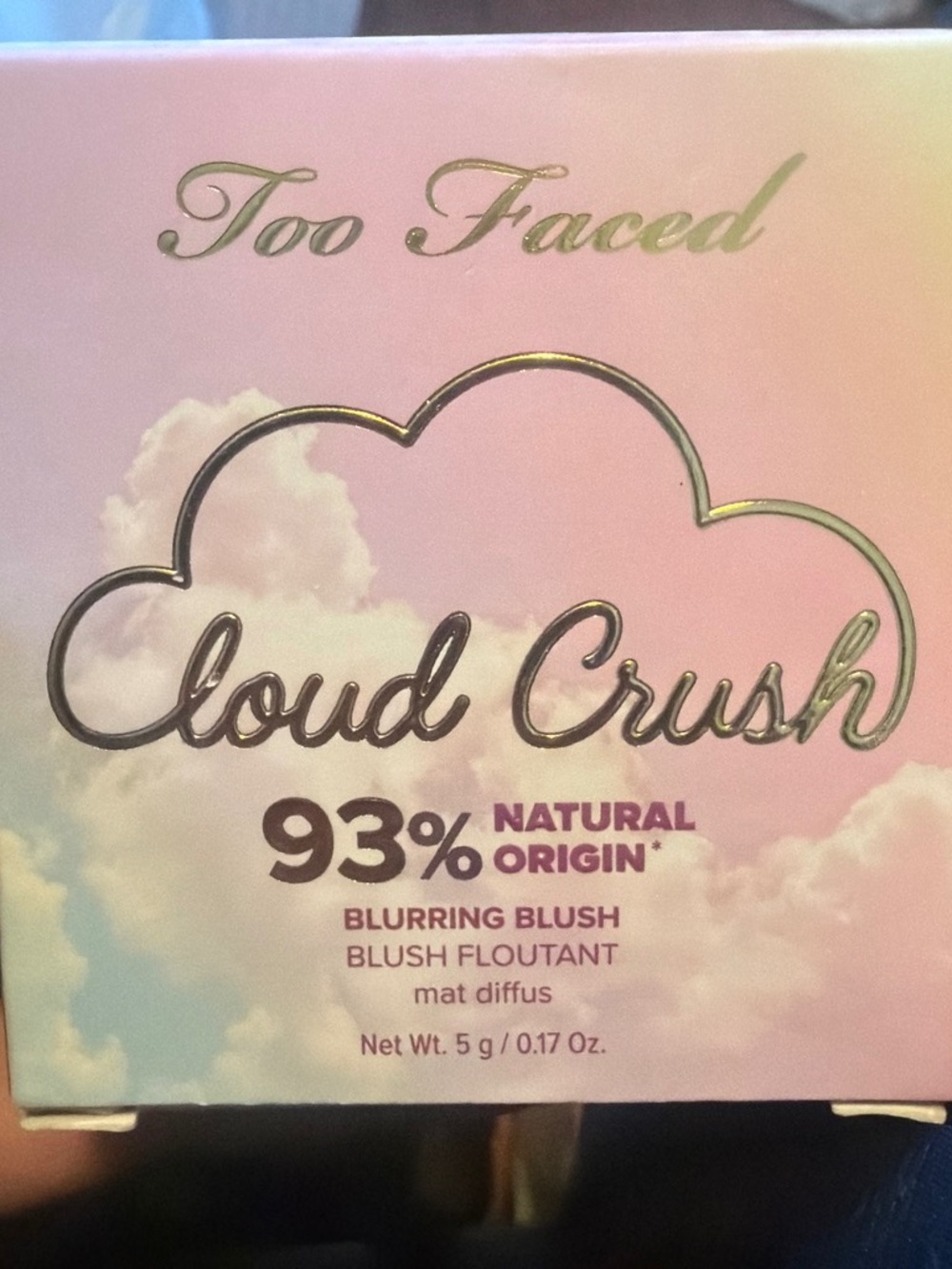 Too faced cloud crush